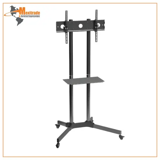 [STAND-TV03E] Carrito de TV móvil para Pantallas de 32 a 83 Pulgadas