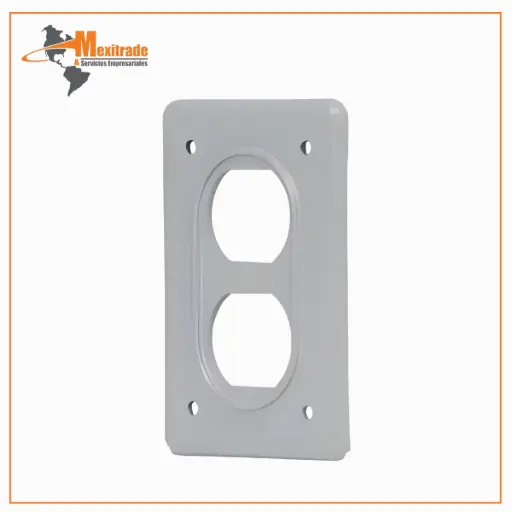 [DS23G] Tapa Crouse-Hinds DS23G | Para Contacto Dúplex - Serie Rectangular 