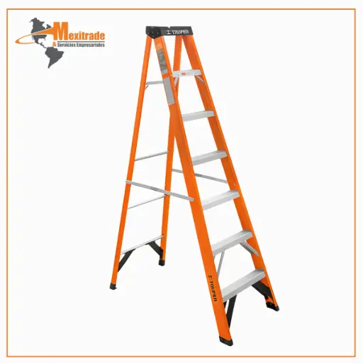 [100226] Escalera de tijera tipo LL de 6 peldaños