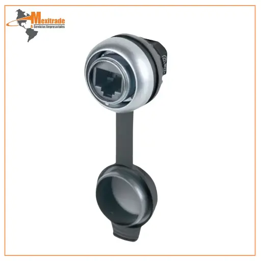 [107413] Interfaz de mamparo para accesorios serie M22 de Eaton Moeller®M22-RJ45-SA