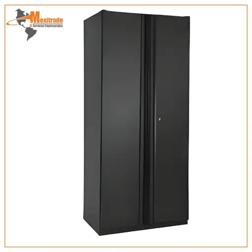 [Ha3f362481-blk] Gabinete Metálico Negro Husky para Almacenamiento Industrial