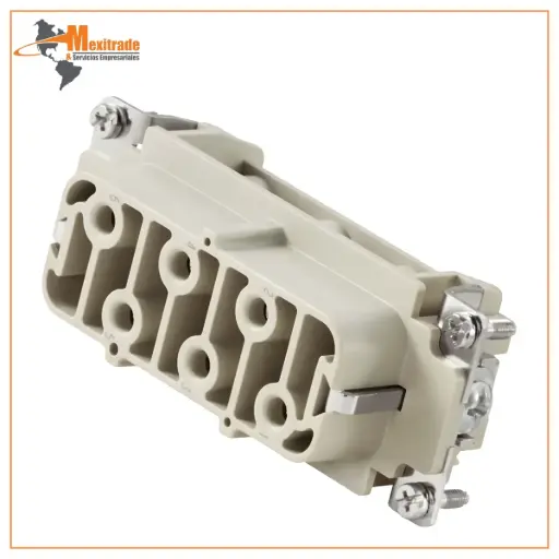 [1498900000] Conector Hembra Weidmüller HDC-HSB-6BS 35 A 1–6 Pines