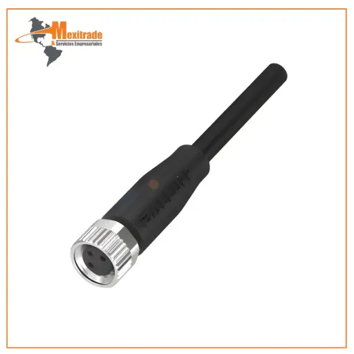[BCC0K8C] Cable con Conector M8 Hembra 3 Polos BALLUFF BCC0K8C 5 m PUR Industrial