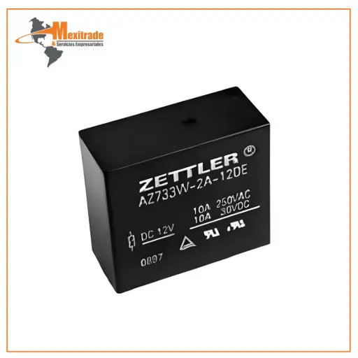 [AZ733W-2AE-24DE] Relé de Propósito General – DPST, 12A, 24V DC