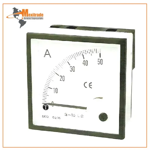 [BE-72 300VCA] Voltímetro Analógico 72x72 mm – 0-300 VCA