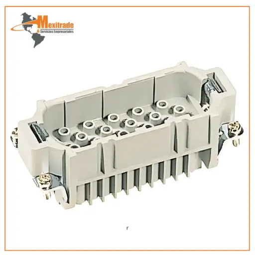 [09 21 040 3001] Inserto Macho 40 Posiciones Han D HARTING 09 21 040 3001 