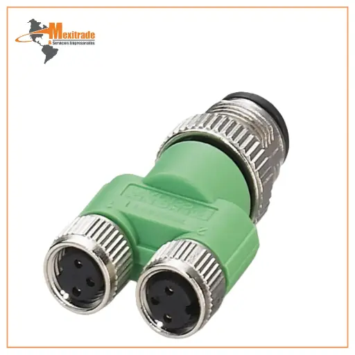 [1683549] SAC-3P-M12Y/2XM 8FS VP - Distribuidor en Y PHOENIX CONTACT 