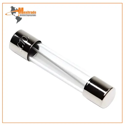 [FUA05] Fusible de Cristal Americano – 5 A, 6x32 mm (3AG)