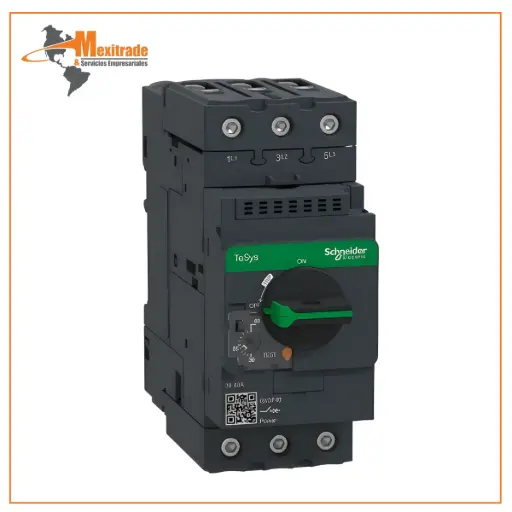[GV3P40] Guardamotor Interruptor Termomagnético TeSys GV3 30–40A EverLink BTR