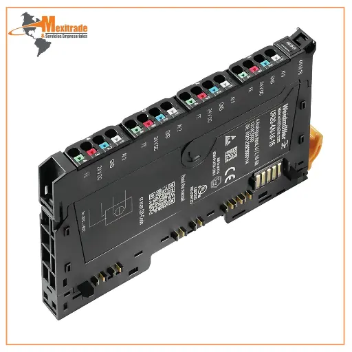 [510-75401] Módulo de E/S remoto, IP20, 4 canales, Señales analógicas, Entrada, Intensidad/Tensión, 16 bits WEIDMULLER