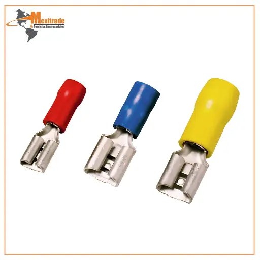 [510-80489] Terminale planos,Conector de cables aislado,1.5 mm²,1.5 mm² - 2.5 mm² WEIDMULLER