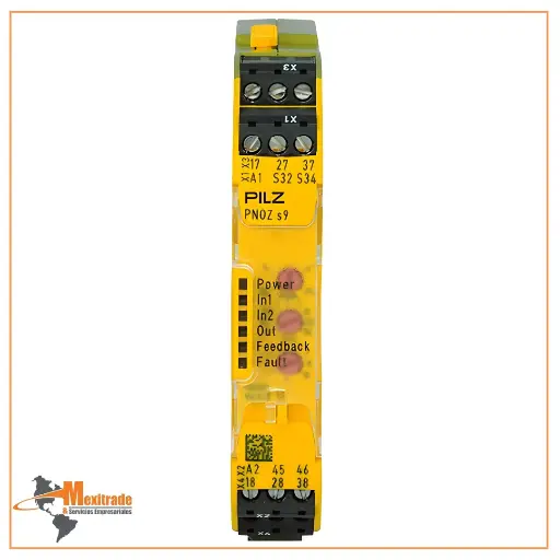 [750109] PNOZ s9 24VDC 3 n/o t 1 n/c t