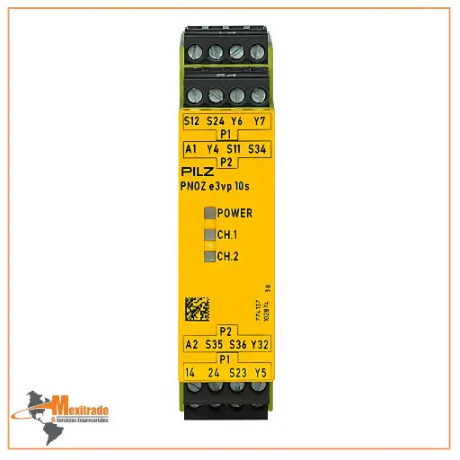 [774137] PNOZ e3vp 10/24VDC 1so 1so t