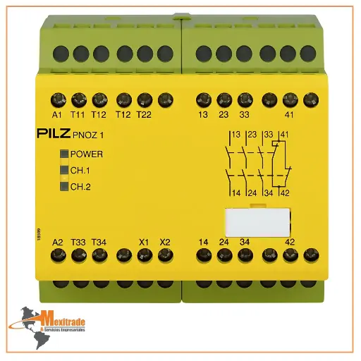 [775695] PNOZ 1 24VDC 3n/o 1n/c
