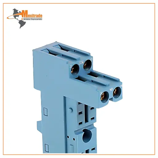 [510-84852] Base para Relevador, Carril DIN, panel, Tornillo, 8 Pines, 10 A, 250 V, 95 Series