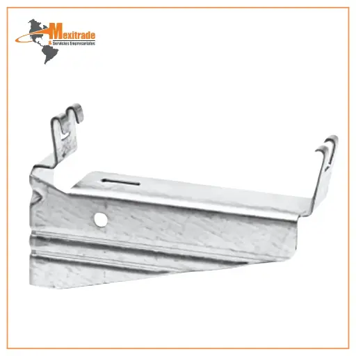 [230-0389] Ménsula automática inteligente de 100mm, con acabado Electro Zinc CHAROFIL