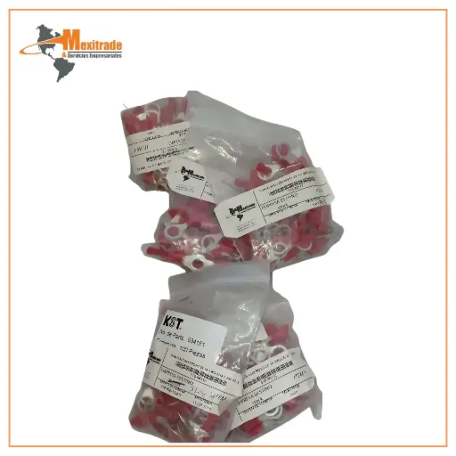 [510-85112] OJILLO AISLADO ROJO 22-16 AWG 5/16"
