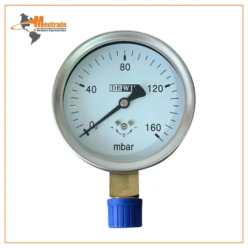 [730-0058] Manómetro seco de 160 mbar DEWIT