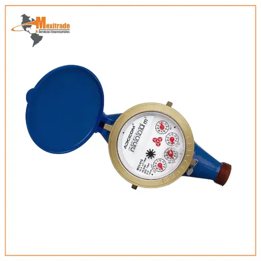 [MX3-050] Medidor de agua limpia roscable MCA ADCO