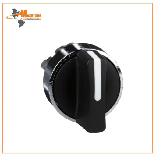 [ZB4BD2] Cabeza Metálica Corta de 2 Posiciones Fijas con Retorno Automático 