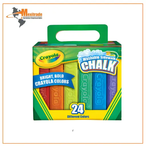 [51-2024] Gises Crayola 24 Pzas Washable (Lavables)