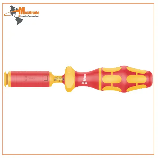 [05074757001] Series 7400 VDE Kraftform adjustable torque handle (0.3-3.5 Nm) Wera
