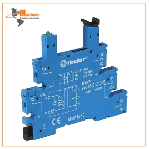 [93.01.0.024] Base 5PIN para Relevador Mini Fam 34.51 F93010024