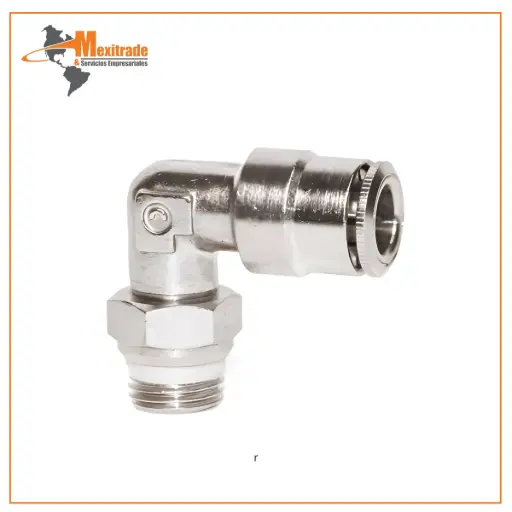 [P6520-04-02] Conexión Rápida Neumática Camozzi P6520-04-02  Push-In