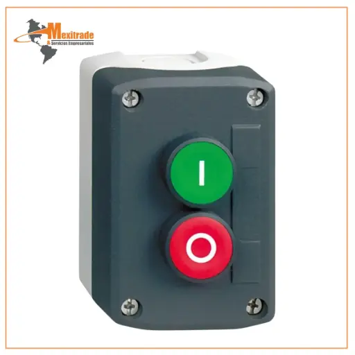 [XALD213] Botonera 2 pulsadores Verde Y Rojo Schneider Xald213