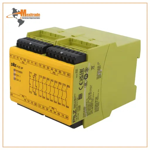 [777140] PZE 9P 24VACDC 8n/o 1n/c