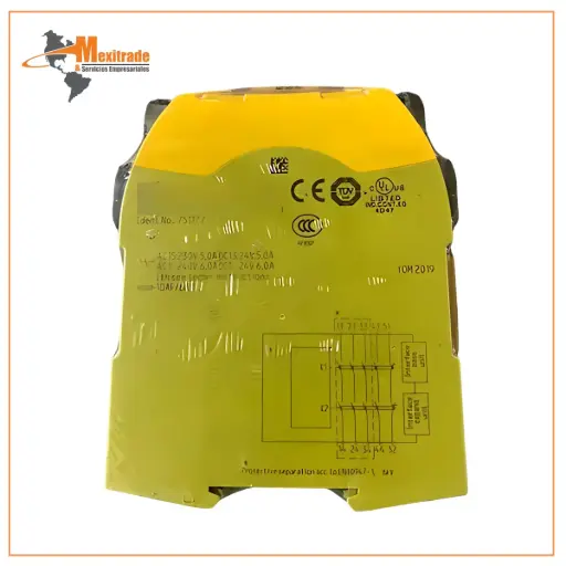 [751177] PNOZ s7.2 C 24VDC 4 n/o 1 n/c expand