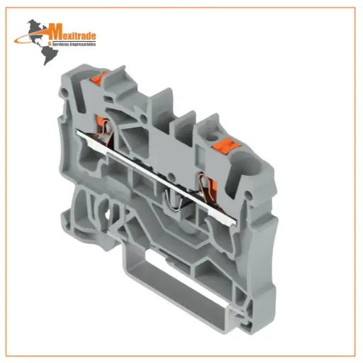 [2204-1201] Clema de Paso de 2 Conductores (Through Terminal Block)