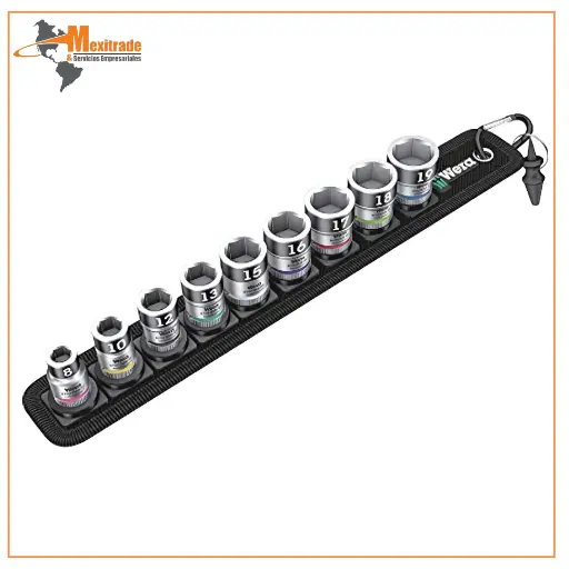 [05003970001] Belt B 1 Juego de llaves de vaso Zyklop Wera