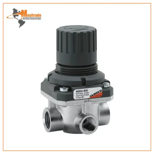 [M004-R10] Regulador de Presión 1/4 (0-4 Bars) 