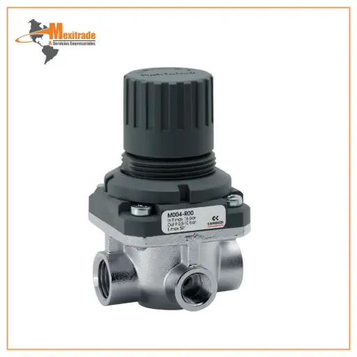 [M008-R10] Regulador de presión 1/8” (0–4 bar)  Control de aire neumático