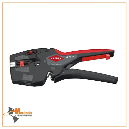 [12 72 190] Knipex 12 72 190 – Alicates de corte diagonal de 190 mm con mangos ergonómicos