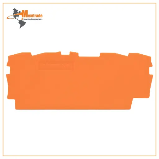 [2002-1492] End and intermediate plate; 0.8 mm thick