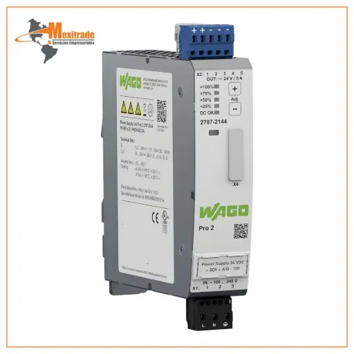[2787-2144] Fuente de alimentación; Pro 2; monofásico; Tensión de salida 24V DC