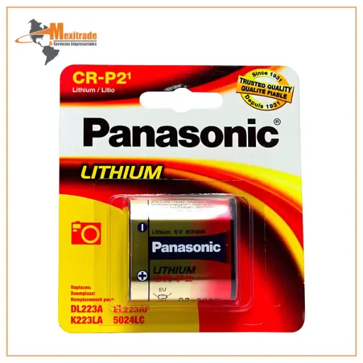 [Crp2] Crp2 Panasonic 1 Pieza, 6 Volts Litio El223ap, Cr-p2