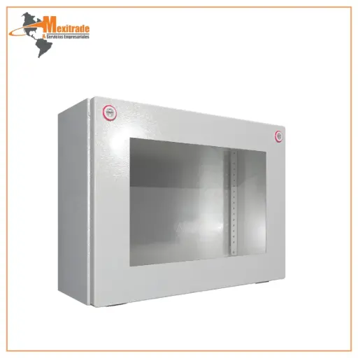 [1611000] Caja de Bus Rittal KX  Chapa de Acero con Cierre de Aldabilla Mini