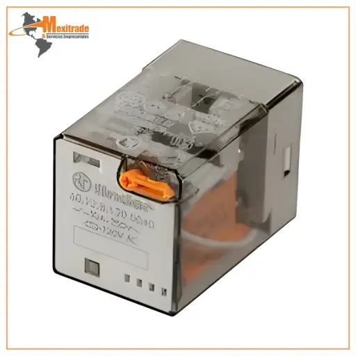 [60.12.8.120.0040] Relevador de Potencia, DPDT, 120 VAC, 10 A, Serie 60, Hembra, CA