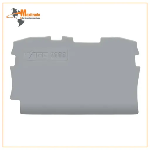 [2000-1291] Tapa para clema 24-16 AWG gris