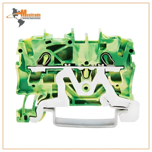 [2002-1207] Borna de tierra para 2 conductores; 2,5