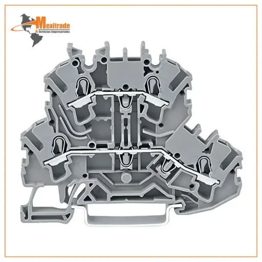 [2002-2201] Borna de doble piso; Borna de tierra/de