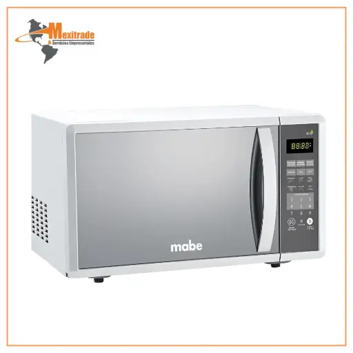 [HMM111SEJ] Mabe Horno de Microondas HMM111SEJ, 1.1 Pies Cúbicos, 30 Litros, Plata