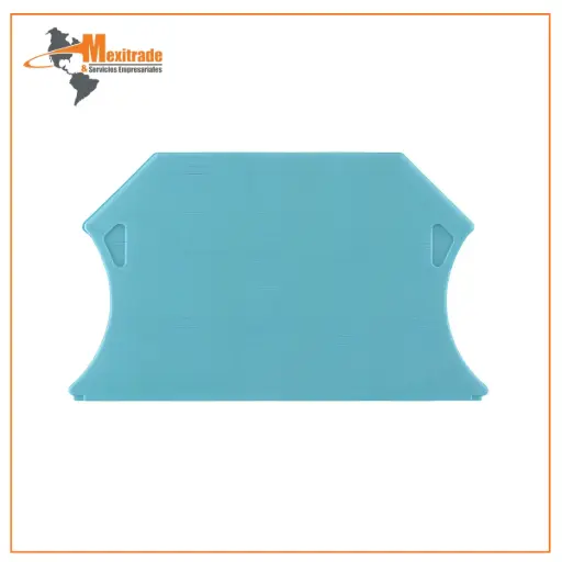 [1050080000] Tapa Final Weidmüller – WAP 2.5-10 BL (Color Azul)