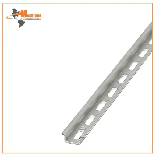 [1401682] NS 15 PERF 2000MM VPE 10 - Carril simétrico perforado