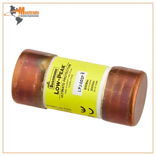 [LPJ-60SP] Cooper LPJ-60SP clase J low-peak retardo de tiempo fusible